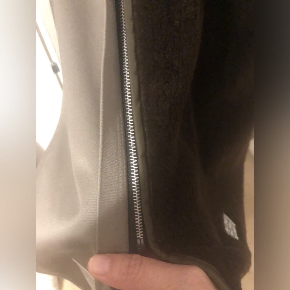 London Fog Towne Vintage 80s 90s Mens size 38 Short Grey Lined Trench Coat - Picture 10 of 15